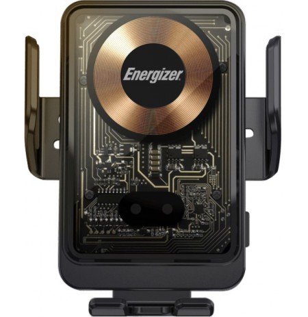 Energizer ECA008 mobile device charger Smartphone Black USB Wireless charging Auto