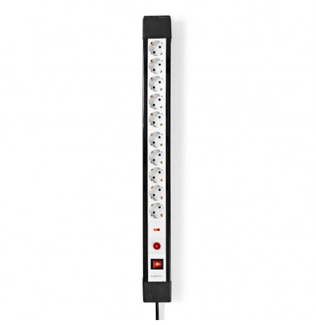 Nedis surge protector 10 outlets cable 3m