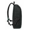 Rivacase Gremio backpack City backpack Black Polyester, Recycled polyethylene terephthalate (rPET)