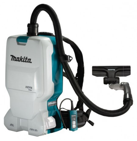 Backpack vacuum cleaner MAKITA 2x18V DVC660Z 6 liters