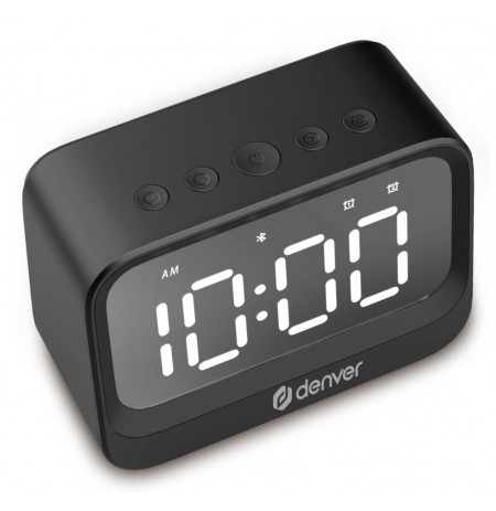 Denver EC-53B alarm clock Digital alarm clock Black