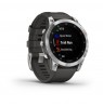Garmin epix 3.3 cm (1.3") AMOLED 47 mm Digital 416 x 416 pixels Touchscreen Silver Wi-Fi GPS (satellite)