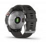 Garmin epix 3.3 cm (1.3") AMOLED 47 mm Digital 416 x 416 pixels Touchscreen Silver Wi-Fi GPS (satellite)
