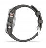 Garmin epix 3.3 cm (1.3") AMOLED 47 mm Digital 416 x 416 pixels Touchscreen Silver Wi-Fi GPS (satellite)