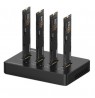 Premium Docking Station 4x M.2 NVME SSD, iki 10Gbps/SSD