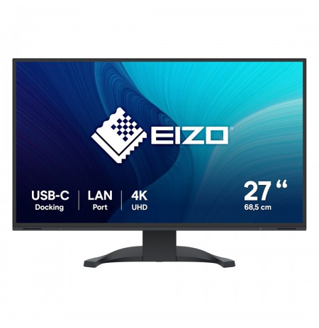 EIZO FlexScan EV2740X-BK - 68.6 cm (27") - 3840 x 2160 pixels - 4K Ultra HD - LCD - 5 ms