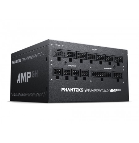 PHANTEKS AMP GH 1000W 80 PLUS Platinum Power Supply, PCIe 5.1, ATX 3.1 - 1000 Watt, black