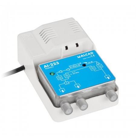 Amplifier: Alcad AL-223 VHF-UHF 1We/2out (wideband)