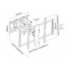 Maclean MC-679 Wall LED / PLASMA / LCD TV bracket - max. 80kg