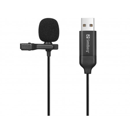 Sandberg 126-40 Streamer USB Clip Microphone