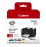 Canon PGI-1500 XL (9182B004), juoda, žydra, purpurinė, geltona kasetė