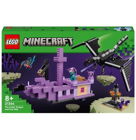 LEGO Minecraft The Ender Dragon and Ender Ship (21264)