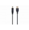 Cable GEMBIRD CCP-USB2-AMBM-15 (USB 2.0 type A M - USB 2.0 type B M, 4,5m, black color)