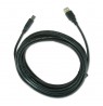 Cable GEMBIRD CCP-USB2-AMBM-15 (USB 2.0 type A M - USB 2.0 type B M, 4,5m, black color)