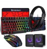 Extralink Gaming Set TF850 5in1 | Keyboard + Mouse + Headphones + Pad + Speakers | LED backlight