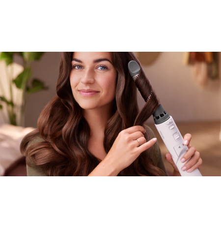Philips 7000 Series Air styler BHA710/00 Plaukų formavimo šukos, Metallic White