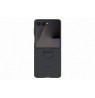 Samsung Galaxy Flip7 Silicone Case with Ring Black