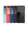 Samsung Galaxy Flip7 Silicone Case with Ring Black