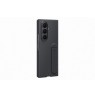 Samsung Galaxy Fold7 Silicone Case with Stand Black