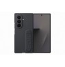 Samsung Galaxy Fold7 Silicone Case with Stand Black