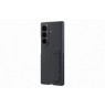 Samsung Galaxy Fold7 Silicone Case with Stand Black