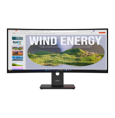 Lenovo ThinkVision | T34WD-40 | 34 " | VA | 21:9 | 120 Hz | 4 ms | 3440 x 1440 pixels | 300 cd