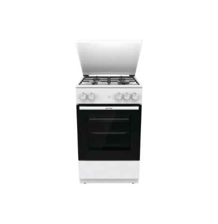Gorenje Cooker | GG5A14WJ | Hob type Gas | Oven type Gas | White | Width 50 cm | Depth 59.4 cm | 70 L