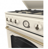 Gorenje Cooker | GKS6C71CLI | Hob type Gas | Oven type Electric | Gold | Width 60 cm | Depth 60 cm | 71 L