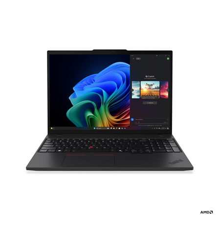 Lenovo ThinkPad T16 G4 AMD | Black | 16 " | IPS | WUXGA | 1920 x 1200 pixels | Anti-glare | AMD Ryzen AI 7 PRO | 350 | 32 GB | S