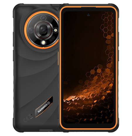 HAMMER Hammer Iron 6 (Black) DS 6.56" IPS TFT 720x1612/2GHz/128GB/6GB RAM/Android 14/microSDXC/WiFi,BT,4G | Hammer