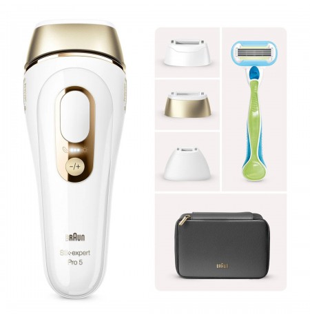 Braun PL Silk·expert Pro 5 PL5242 Gold, White