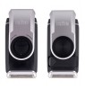 Braun Herrenrasierer MobileShave M-90 Foil shaver Trimmer Blue, Silver