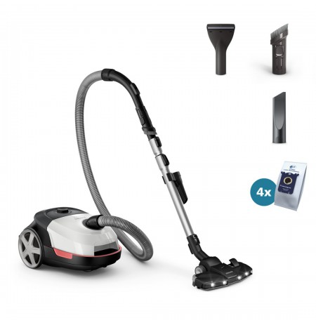 Vacuum Cleaner Philips XD6122/12 EEU VAC CLNR BAG LED ARTIC WHI