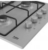 Beko HIBG64120SX 60cm Gas Hob with Side Knob Controls
