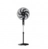 Midea Model MFS402M0BPK Standing Fan | Black | Diameter 40 cm | 3 speeds | Oscillation | 50 W