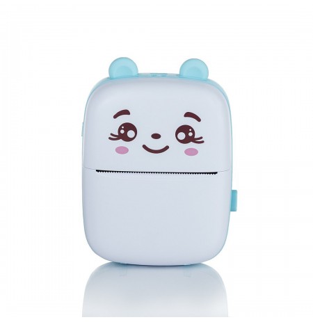 Extralink Mini thermal printer EPP-002 Blue Bluetooth, USB-C, 1200 mAh, 210 dpi