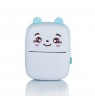 Extralink Mini thermal printer EPP-002 Blue Bluetooth, USB-C, 1200 mAh, 210 dpi