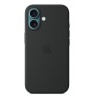 Silicone Case for iPhone 16 with MagSafe - black