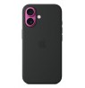 Silicone Case for iPhone 16 with MagSafe - black