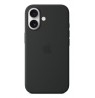 Silicone Case for iPhone 16 with MagSafe - black