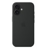 Silicone Case for iPhone 16 with MagSafe - black