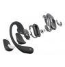 SHOKZ OpenFit 2 Headphones Wireless Ear-hook Calls/Music/Sport/Everyday Black
