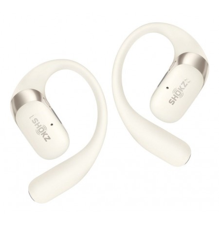 SHOKZ OpenFit 2 Headphones Wireless Ear-hook Calls/Music/Sport/Everyday Beige