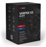 SAVIO VORTEX X2 BLACK CPU Cooler