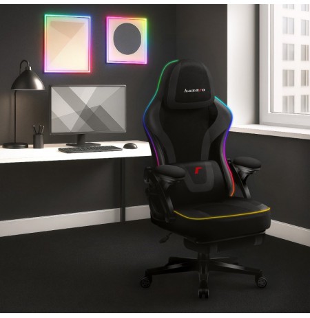 Gaming armchair Force 4.6 RGB Black Mesh
