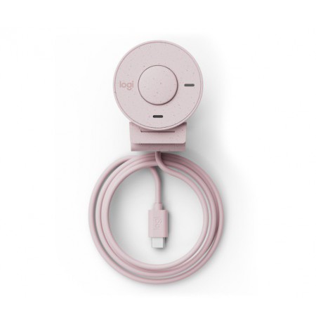 Logitech Brio 300 Internetinė kamera FHD 1920x1080, 2 MP, USB-C, Rose