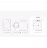 SAMSUNG WD18DB8995BZT2