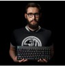 Keyboard Logitech G915 LIGHTSPEED WRLS RGB MECH KB/GL CLICKY - CARBON US INTL