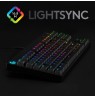 Keyboard Logitech G915 LIGHTSPEED WRLS RGB MECH KB/GL CLICKY - CARBON US INTL