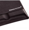 Fellowes Mouse Mat Wrist Support - Health-V Mouse Pad with Antibacterial Protection - Ergonomic Mouse Mat for Computer, Laptop,